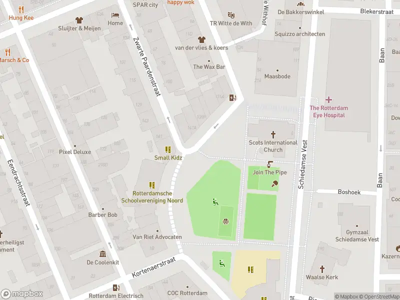 Brandweer naar de Coolsingel in Rotterdam