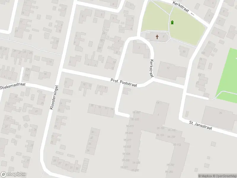 Brandweer met grote spoed naar de Prof. Poststraat in Kloosterburen vanwege afgaan automatisch brandalarm