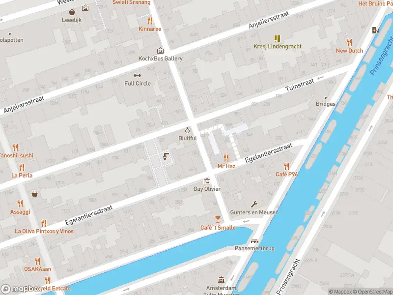 Ambulance met grote spoed naar de Eerste Egelantiersdwarsstraat in Amsterdam