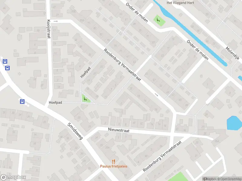 Ambulance met gepaste spoed naar de Hoefpad in 's-Gravendeel