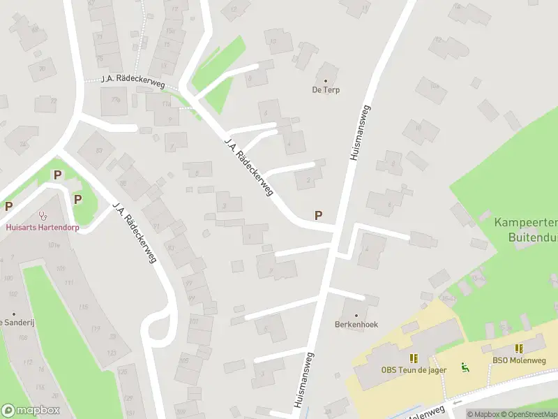 Ambulance naar de J.A. Rädeckerweg in Schoorl vanwege ongeval met letsel