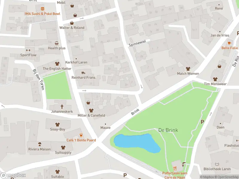 Politie naar de Brinklaantje in Laren vanwege aanrijding met letsel