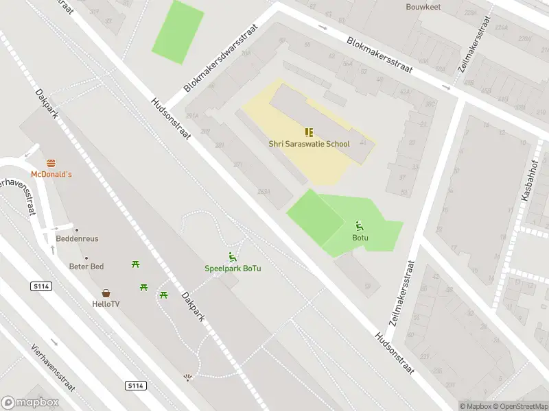 Ambulance met gepaste spoed naar de Hudsonstraat in Rotterdam