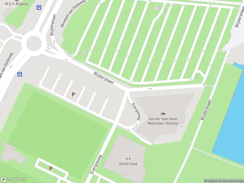 Politie naar de Abraham van Stolkweg in Rotterdam