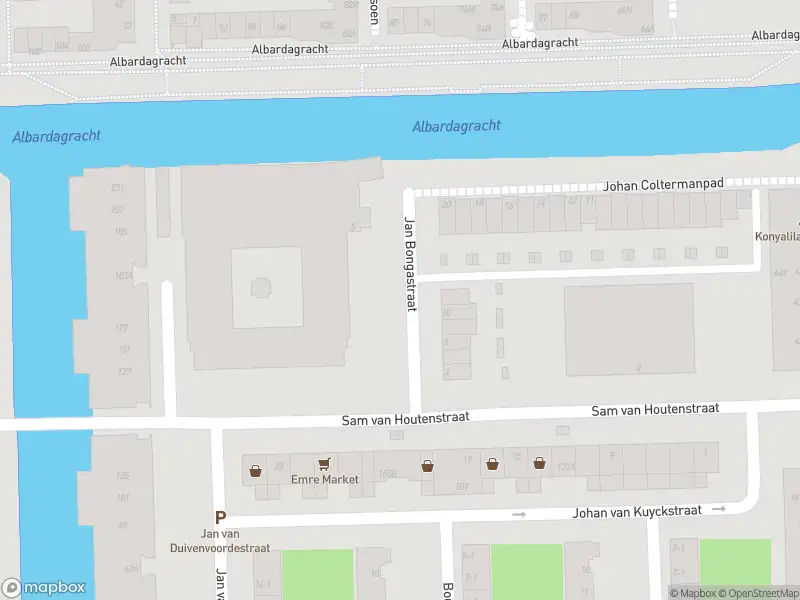 Ambulance met grote spoed naar de Jan Bongastraat in Amsterdam