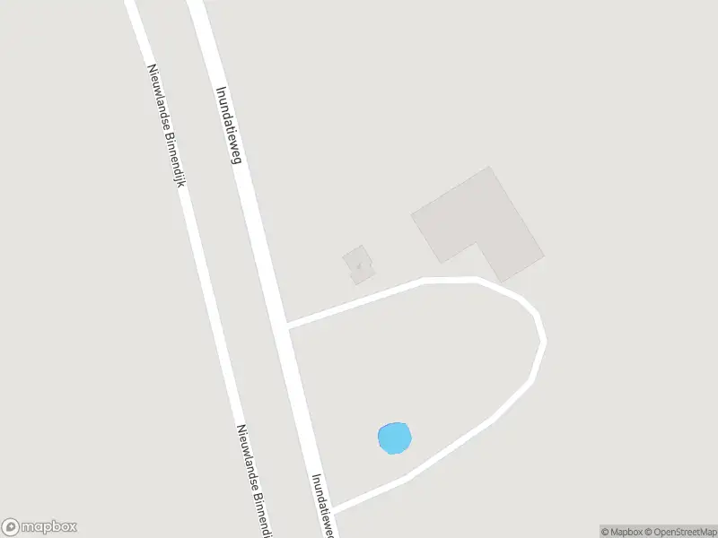 Overlastmelding Inundatieweg in Oostdijk