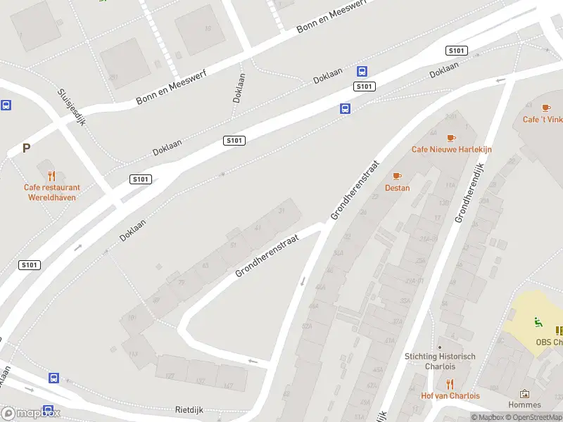 Besteld ambulance vervoer naar de Grondherenstraat in Rotterdam