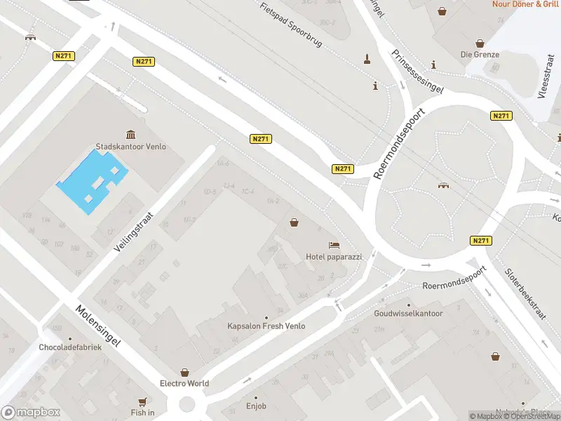 Politie naar de Eindhovenseweg in Venlo vanwege aanrijding met letsel