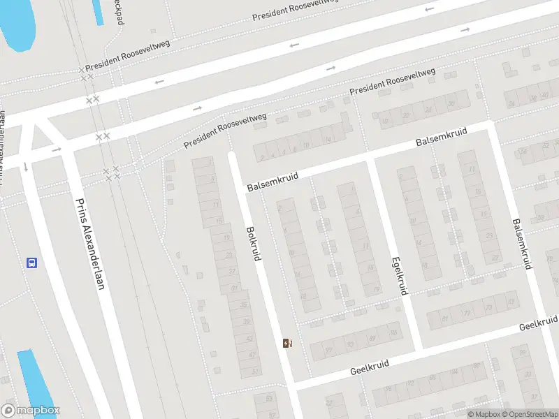 Ambulance met gepaste spoed naar de Bolkruid in Rotterdam