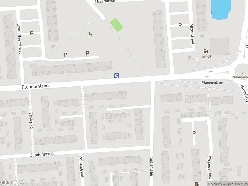 Ambulance met grote spoed naar de Planetenlaan in Spijkenisse