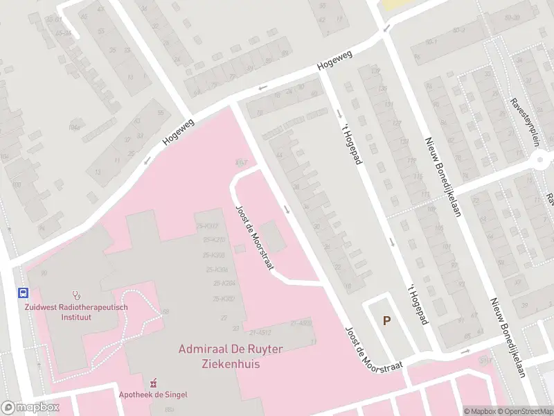 Brandweer met gepaste spoed naar de Joost de Moorstraat in Vlissingen