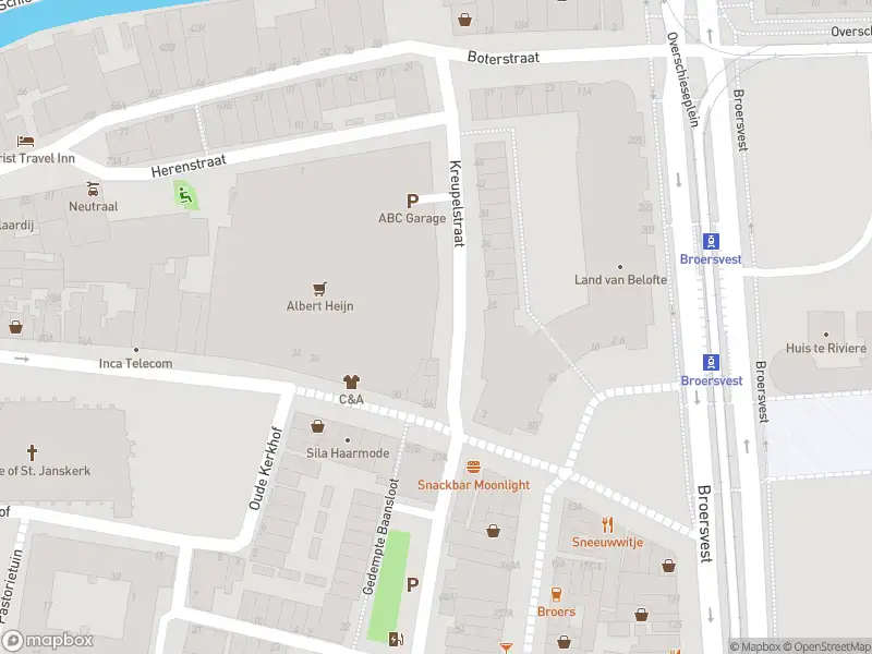 Ambulance met grote spoed naar de Kreupelstraat in Schiedam