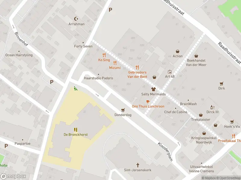 Brandweer met grote spoed naar de Kloosterplein in Noordwijk