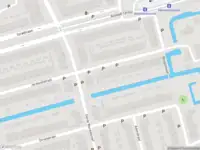 Traumahelikopter naar de Indiastraat in Delft