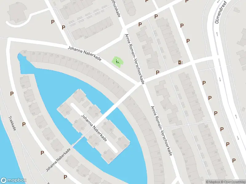 Ambulance met gepaste spoed naar de Johanna Naberkade in Vlaardingen