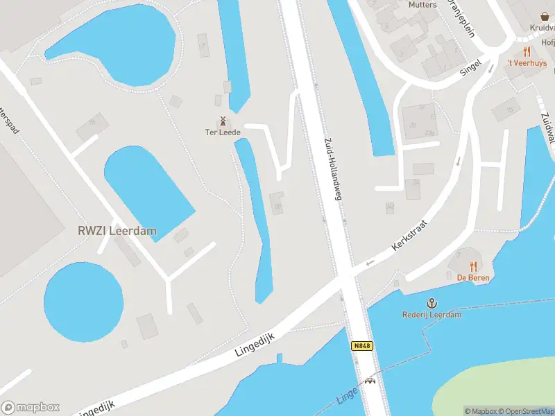 Politie naar de Zuid-Hollandweg in Leerdam vanwege aanrijding met letsel