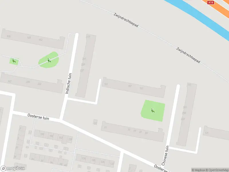 Ambulance met gepaste spoed naar de Indische tuin in Rotterdam