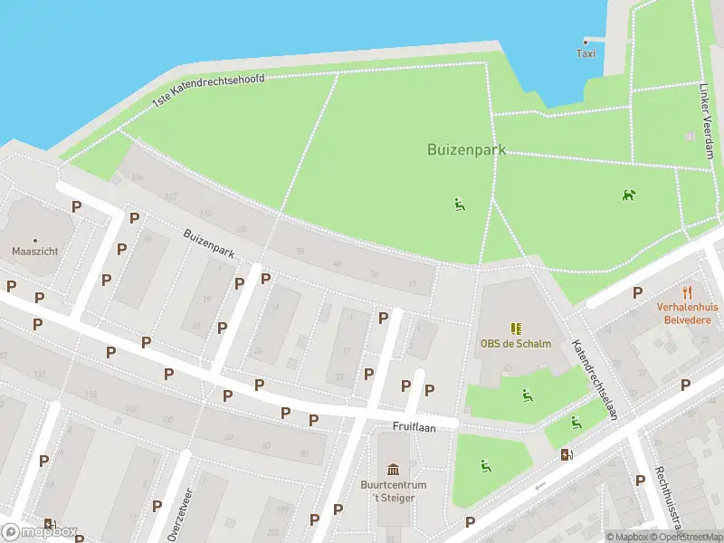 Ambulance met grote spoed naar de Buizenpark in Rotterdam