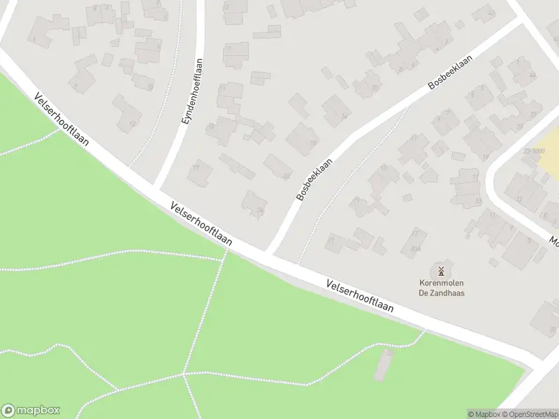 Brandweer met grote spoed naar de Velserhooftlaan in Santpoort-Noord