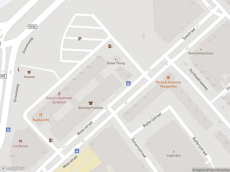 Besteld ambulance vervoer naar de Motorstraat in Rotterdam