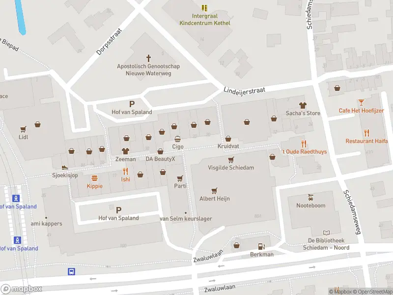 Ambulance met gepaste spoed naar de Hof van Spaland in Schiedam