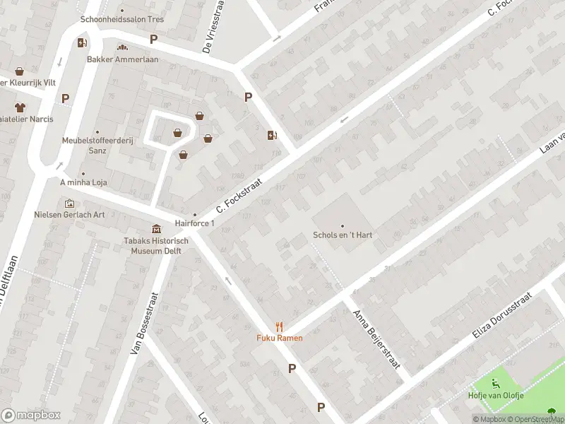 Besteld ambulance vervoer naar de Van Bossestraat in Delft