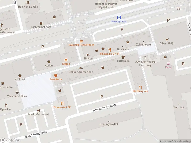 Ambulance met gepaste spoed naar de Hemingwayplaats in Rotterdam