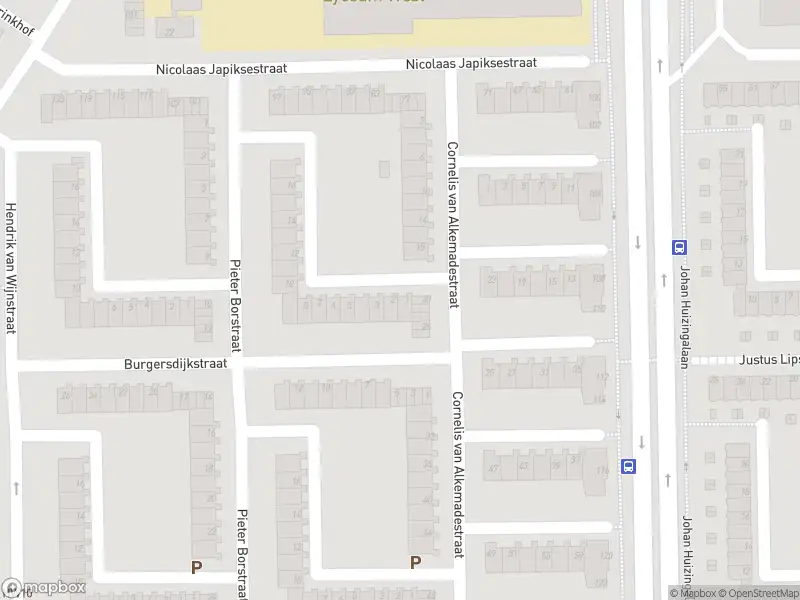 Ambulance met grote spoed naar de Willem Mollhof in Amsterdam