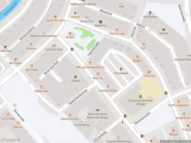 Ambulance met gepaste spoed naar de Botersloot in Rotterdam