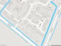 Ambulance met grote spoed naar de Wethouder P Woltersstraat in Zuidland