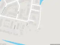 Ambulance met grote spoed naar de M. Trappenburgstraat in Noordeloos