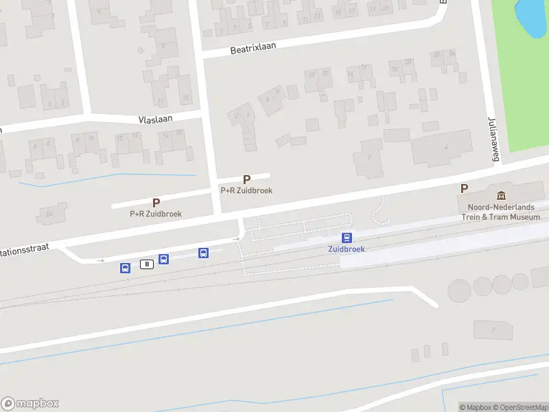 Ambulance en brandweer met grote spoed naar de Stationsstraat in Zuidbroek vanwege afgaan automatisch brandalarm