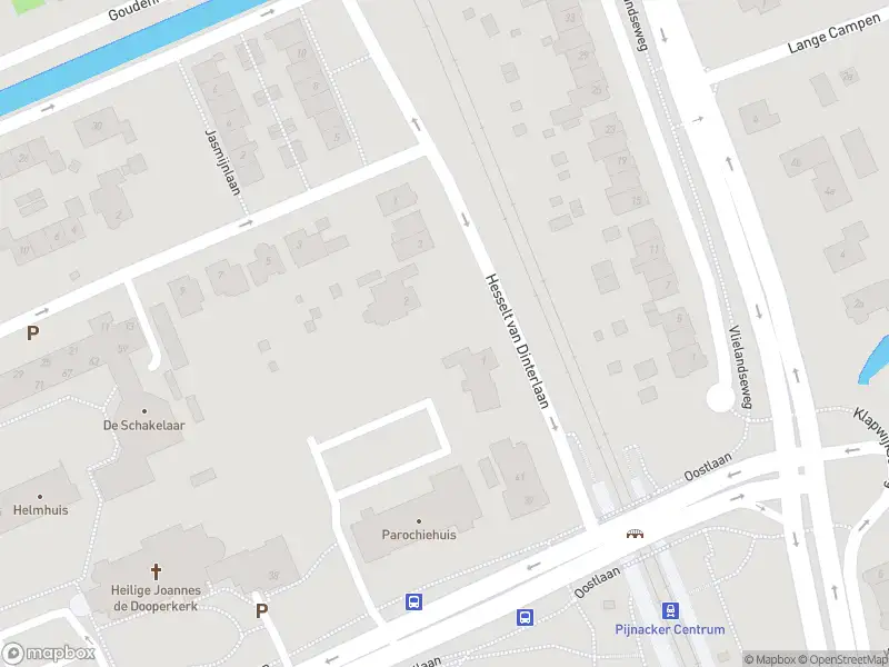 Ambulance met gepaste spoed naar de Hesselt van Dinterlaan in Pijnacker