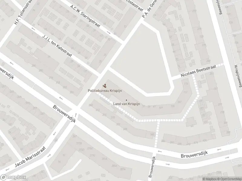 Ambulance met grote spoed naar de Nicolaas Beetsplein in Dordrecht