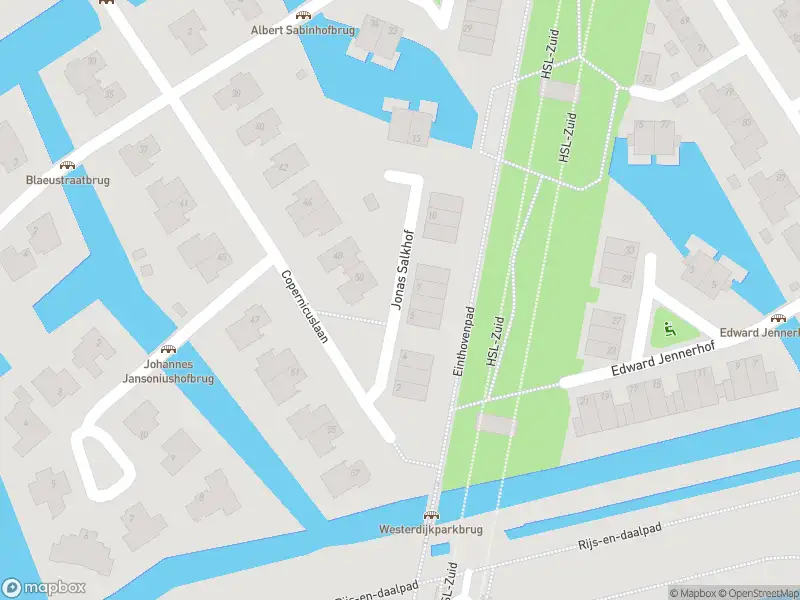 Ambulance met grote spoed naar de Jonas Salkhof in Rotterdam