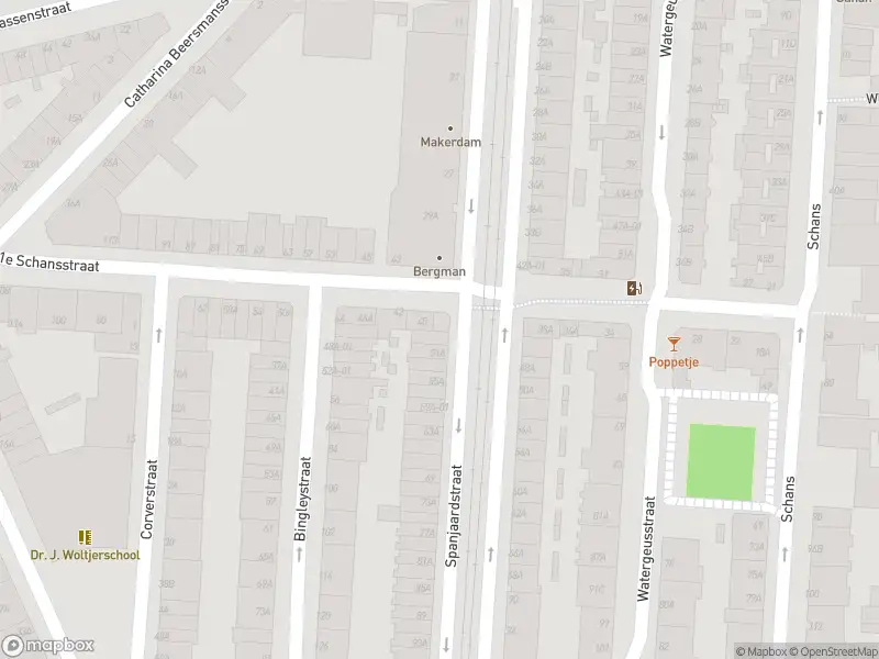 Ambulance naar de Spanjaardstraat in Rotterdam