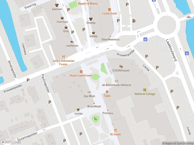 Ambulance en brandweer met gepaste spoed naar de Leeghwater in Amersfoort