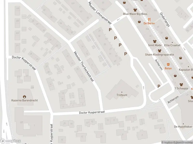 Ambulance met grote spoed naar de Mr. Thorbeckestraat in Barendrecht