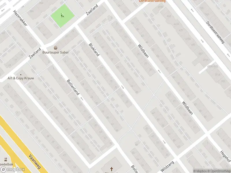 Ambulance met grote spoed naar de Blokland in Rotterdam