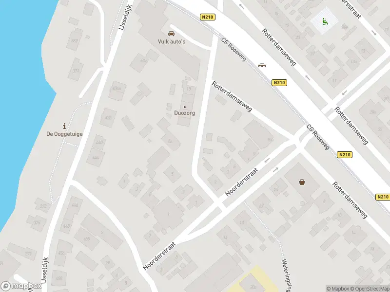 Ambulance met gepaste spoed naar de IJsselstraat in Krimpen aan den IJssel