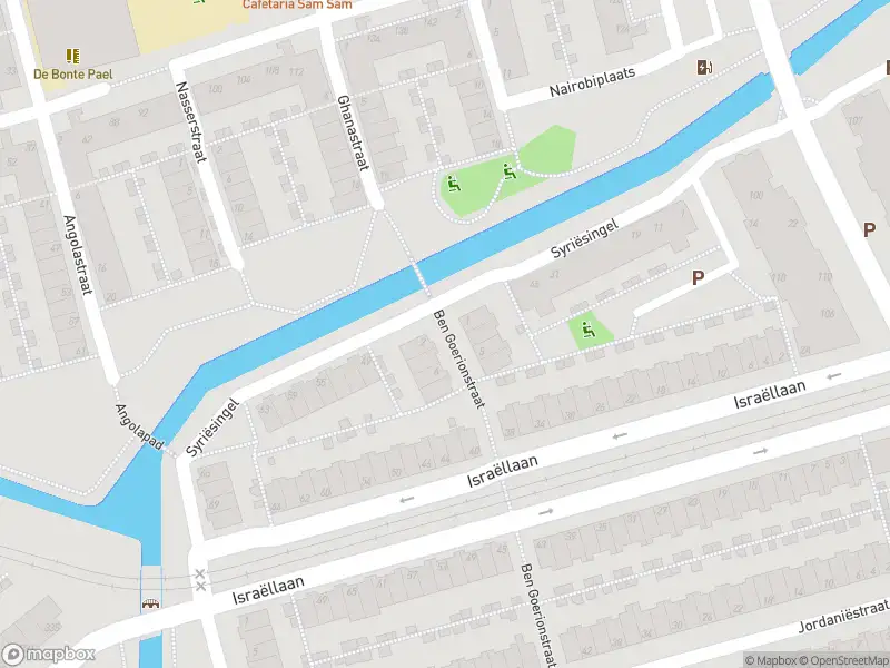 Besteld ambulance vervoer naar de Ben Goerionstraat in Delft