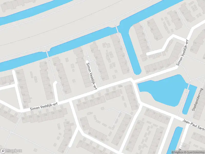 Ambulance met grote spoed naar de Simon Vestdijk-erf in Dordrecht