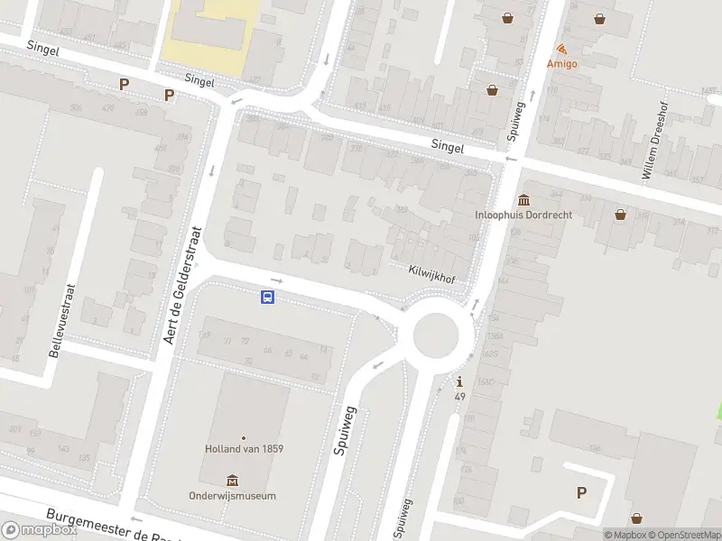 Ambulance met gepaste spoed naar de Kilwijkstraat in Dordrecht