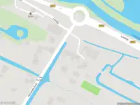 Politie naar de Loodijk in Ankeveen vanwege aanrijding met letsel