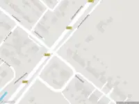 Ambulance met grote spoed naar de Hoeksekade in Bergschenhoek