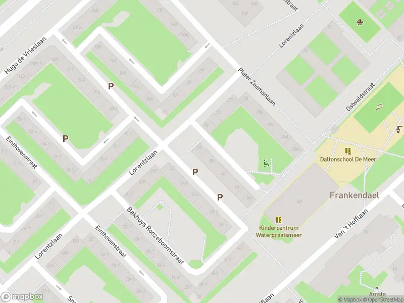 Brandweer met gepaste spoed naar de Daltonstraat in Amsterdam