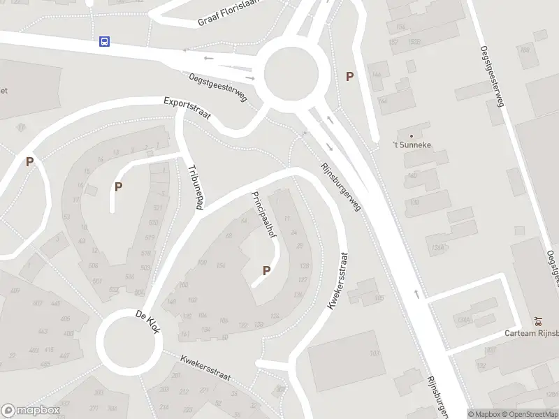 Ambulance met grote spoed naar de Principaalhof in Rijnsburg