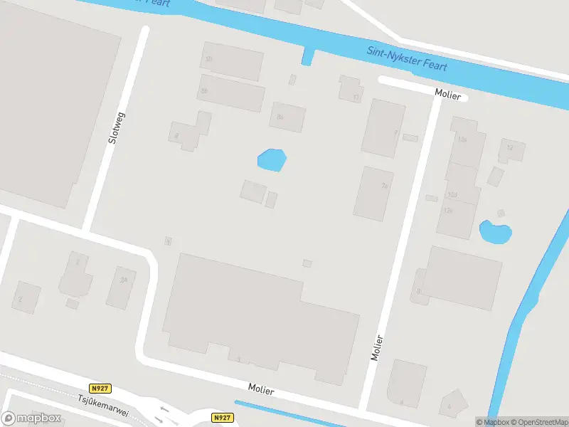 Brandweer met grote spoed naar de Molier in Sint Nicolaasga vanwege gebouwbrand