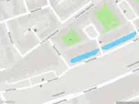 Ambulance met gepaste spoed naar de Sprinterplaats in Vlaardingen