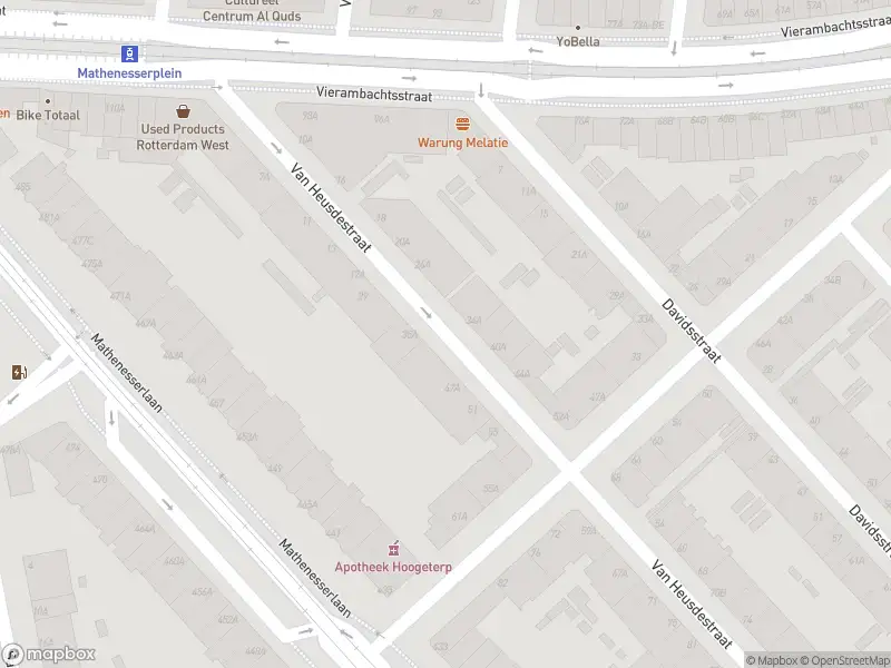 Politie naar de Vierambachtsstraat in Rotterdam